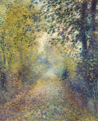 Dans les bois, par Auguste Renoir