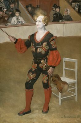 Le clown, par Auguste Renoir