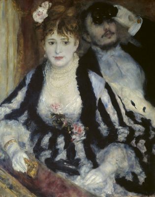 La Loge, par Auguste Renoir