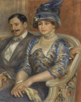 Mr et Mme Bernheim de Villiers, par Auguste Renoir