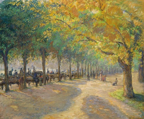 Hyde Park, Londres : par Camille Pissarro