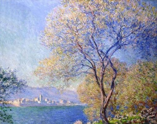 Antibes vue de Salis, par Claude Monet