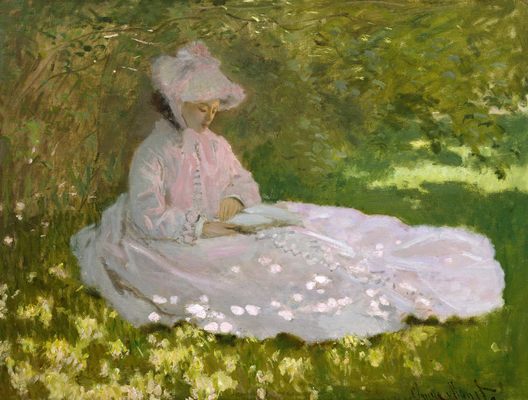 La liseuse, par Claude Monet