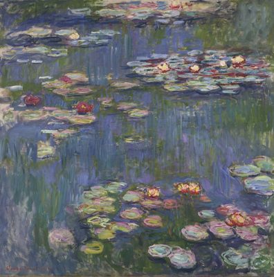 Les nymphéas, par Claude Monet