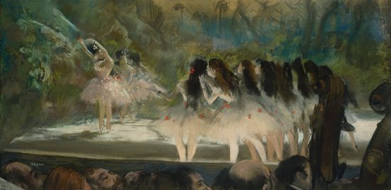 Ballet de l'Opéra à Paris, par Édgar Degas