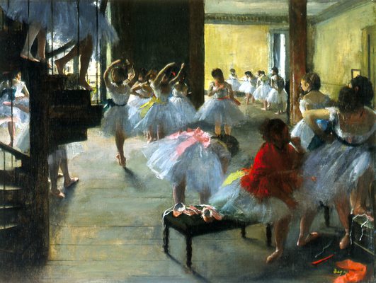 L'école de danse, par Édgar Degas