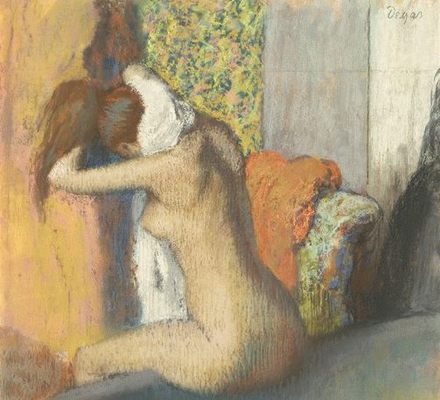 Femme s'essuyant la nuque, par Édgar Degas