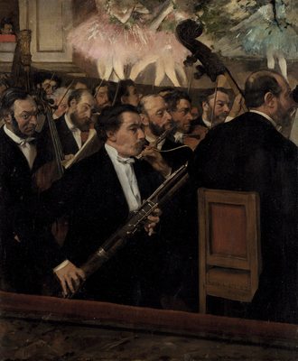 L'orchestre de l'opéra, par Édgar Degas