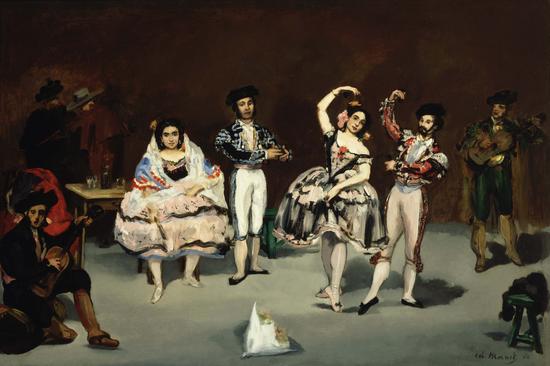 Ballet espagnol, par Édouard Manet