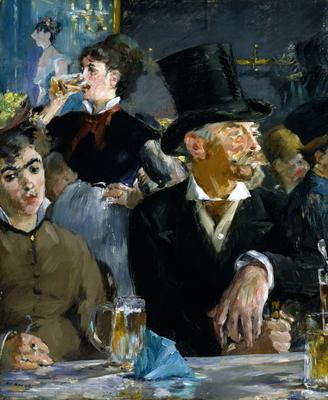 Au café concert, par Édouard Manet
