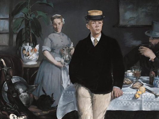Déjeuner dans l'Atelier, par Édouard Manet