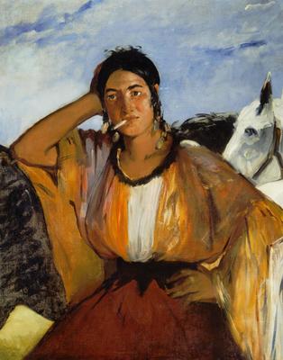 La Gitane, par Édouard Manet