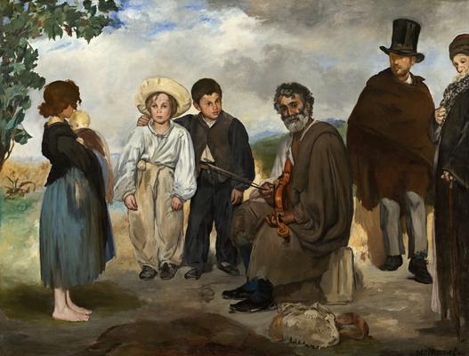 Le vieux musicien, par Édouard Manet