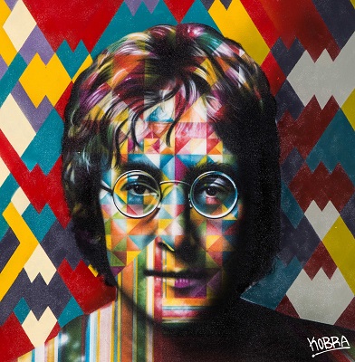 John Lennon, par Eduardo Kobra