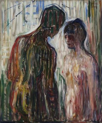 Amor et Psyché, par Edvard Munch