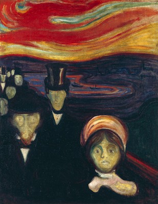 L'Anxiété, par Edvard Munch