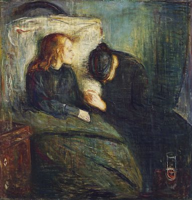 L'enfant malade, par Edvard Munch