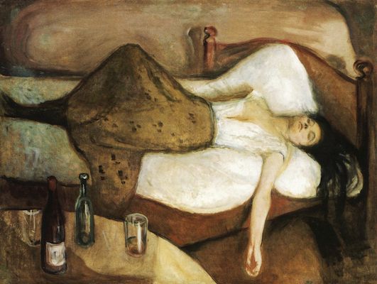 Le jour d'après, par Edvard Munch