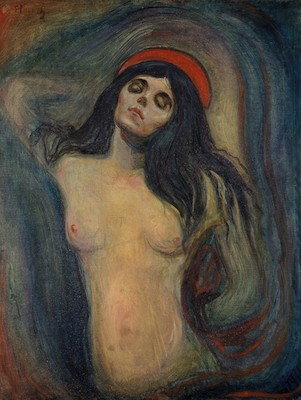La madone, par Edvard Munch