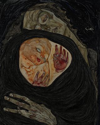 Mère morte, par Egon Schiele