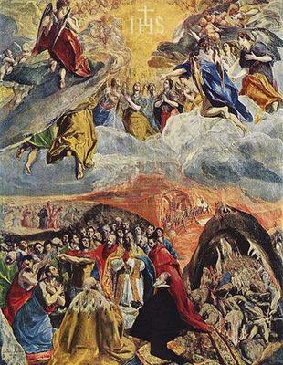 Allégorie sur la victoire à Lepante, par El Greco