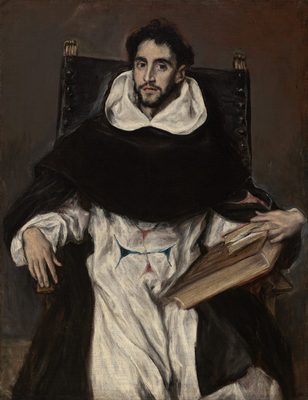 Frère Hortensio Felix de Paravicino, par El Greco