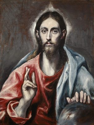 Le sauveur du monde, par El Greco