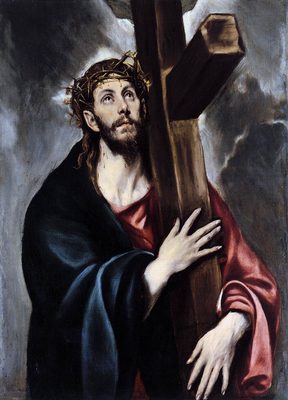 Le portement de la croix, par El Greco