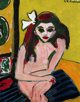 Marzella, par Ernst Ludwig Kirchner