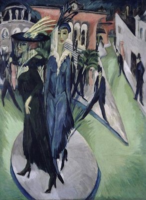 Place de Postdam, par Ernst Ludwig Kirchner