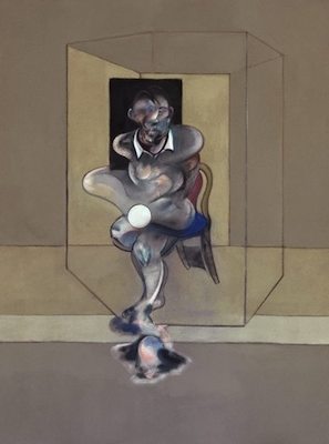 Etude pour un autoportrait, par Francis Bacon