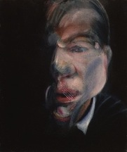 Trois études pour un autoportrait III, par Francis Bacon