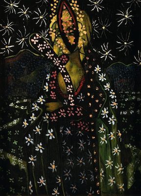 Figure et fleurs, par Francis Picabia