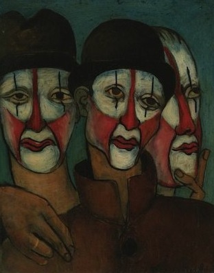 Trois mimes, par Francis Picabia