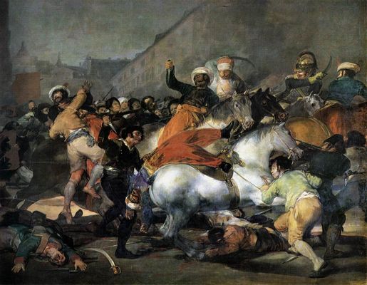 2 mai 1808, par Francisco Goya