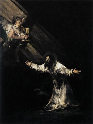 Le Christ au Mont des Oliviers, par Francisco Goya