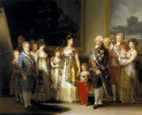 La famille de Charles IV d'Espagne, par Francisco Goya
