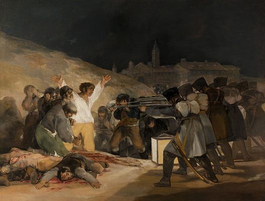 Les Fusillades du 3 mai 1808, par Francisco Goya