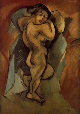 Le grand nu, par Georges Braque