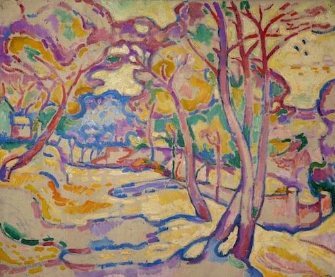 Paysage à l'Estaque (II), par Georges Braque