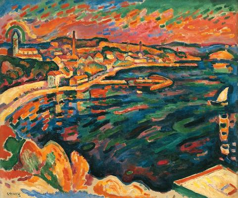 Port de l'Estaque, par Georges Braque