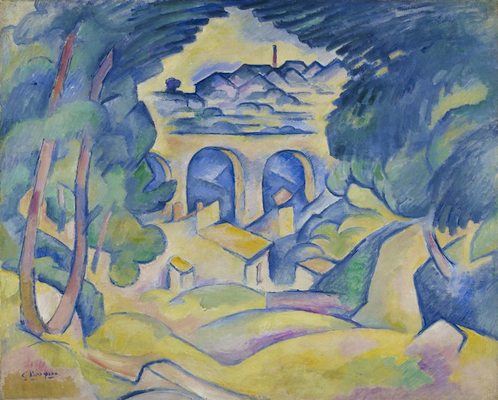 Viaduc de l'Estaque, par Georges Braque