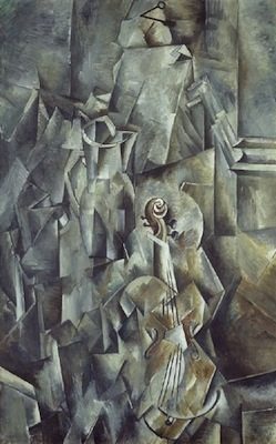 Violon et cruche, par Georges Braque