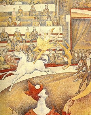 Le cirque, par Georges Seurat