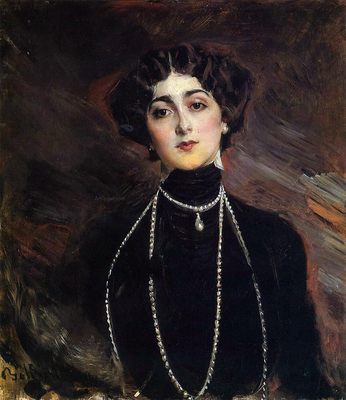 Madame Lina Cavalieri, par Giovanni Boldini