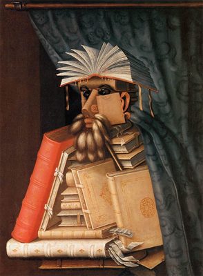 Le Bibliothécaire, par Giuseppe Arcimboldo