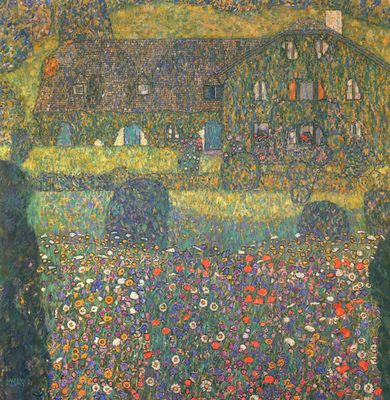 Maison forestière, par Gustav Klimt