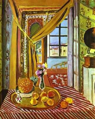 Intérieur et phonographe, par Henri Matisse