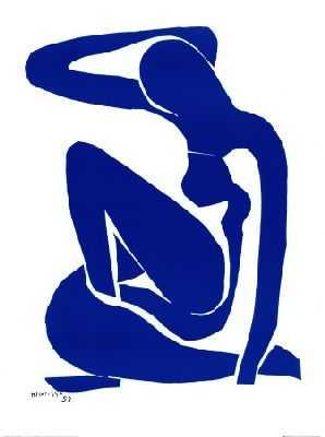 Nu bleu, par Henri Matisse