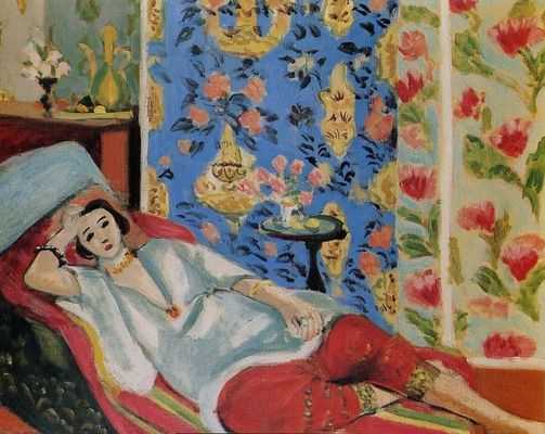 Odalisque à la culotte rouge, par Henri Matisse